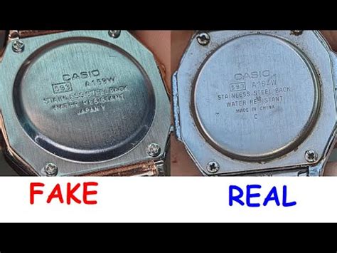 casio fake watch|casio counterfeit check.